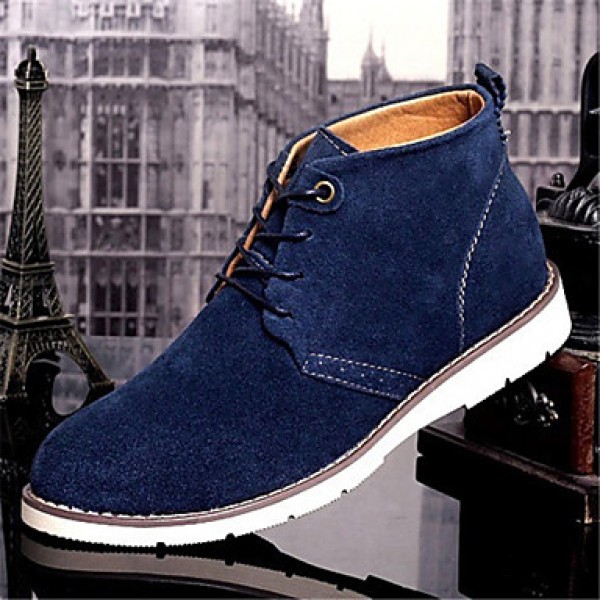 Men's Shoes Leather / Canvas Casual Boots Casual B...