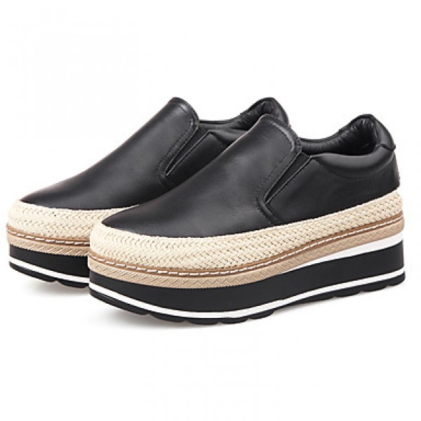 Women's Loafers & Slip-Ons Summer Comfort Leat...