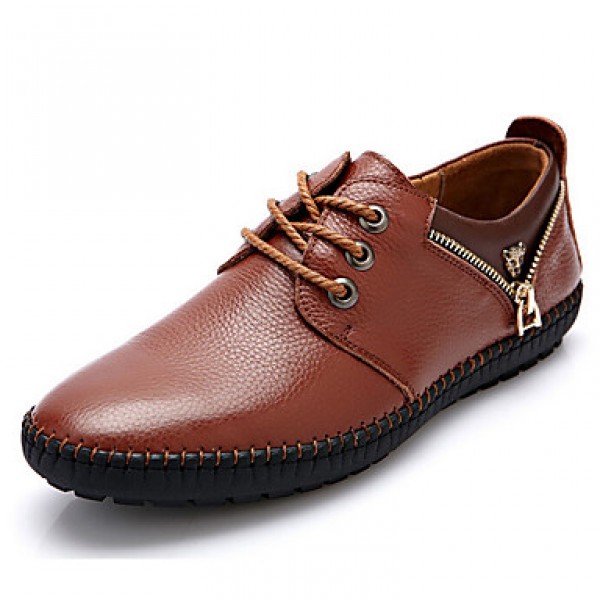 Men's Shoes Leather Outdoor / Office & Career Oxfo...