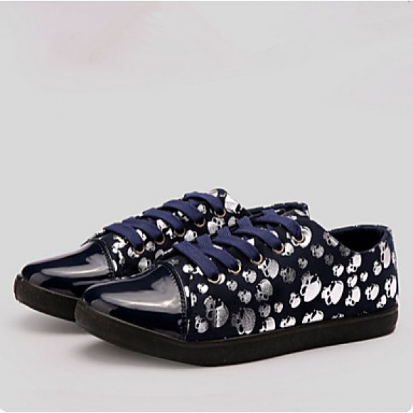 Men's Shoes Casual Patent Leather Fashion Sneakers...
